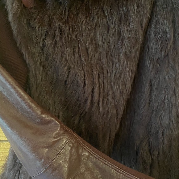 Fur & Leather jacket - Picture 3 of 6